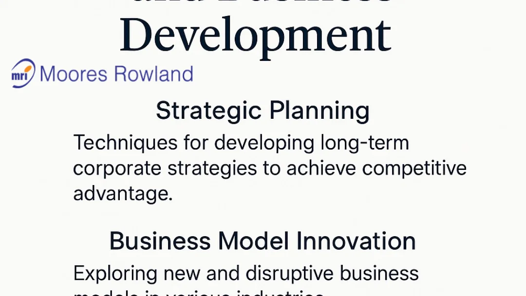 Corporate Strategy and Business Development: Navigating the Future of Competitive Growth